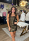 Metallic Gold Dress