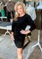 Black Suede Mini Dress