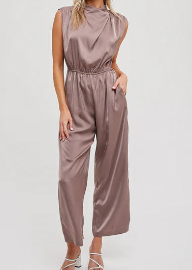 Vivienne Jumpsuit - Dusty Mauve