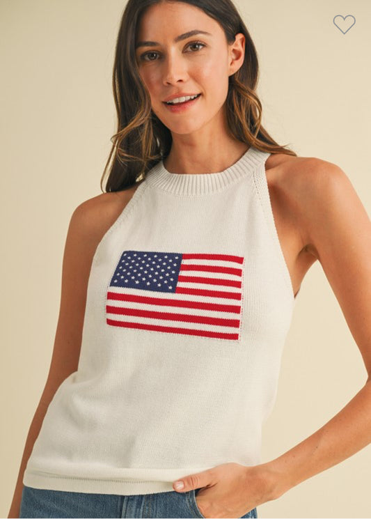 Star Halter Sweater