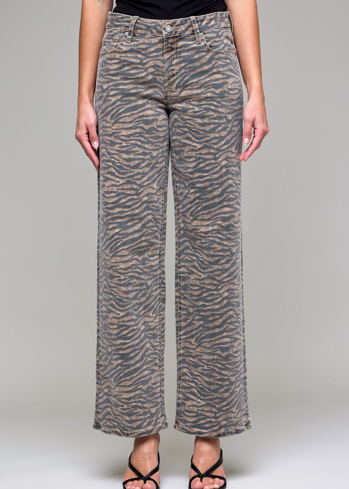 On the Prowl Jeans-Tiger Strips