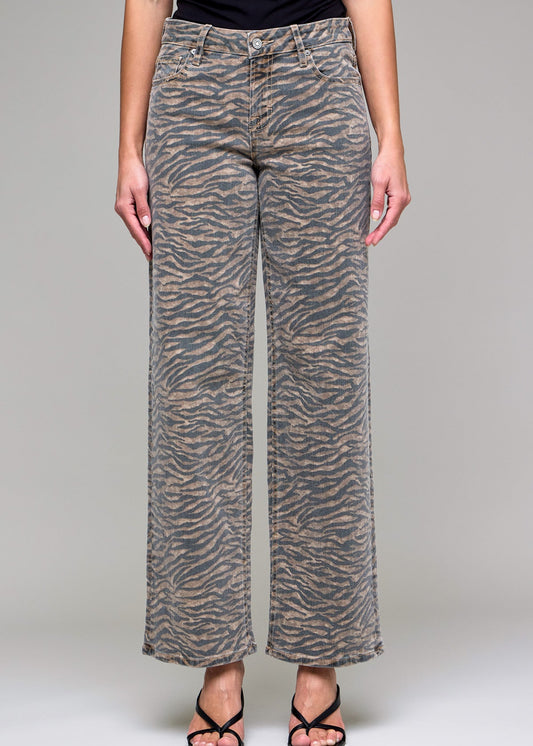 On the Prowl Jeans-Tiger Strips