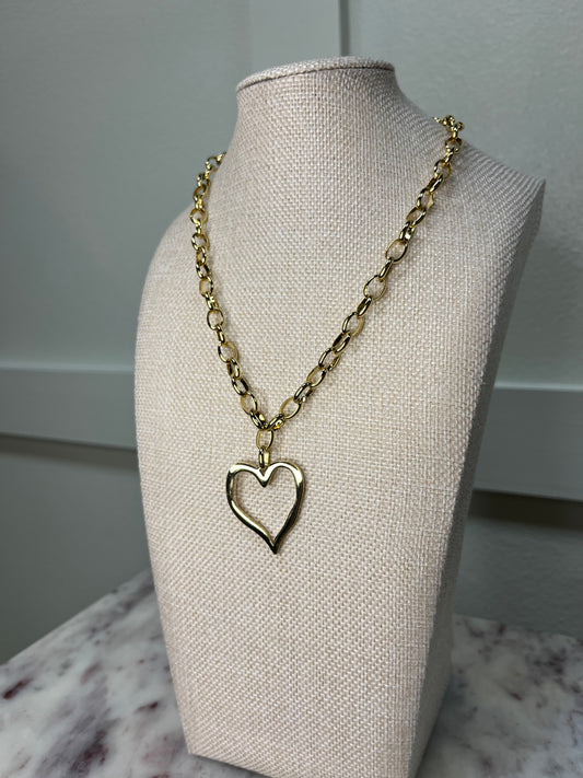 Haven Open Heart Necklace