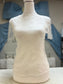 Anneliese Mesh Top - White