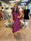 Wicked Dress - Eggplant
