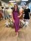 Wicked Dress - Eggplant