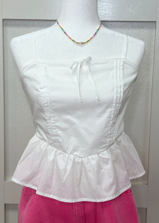 Everly White Top