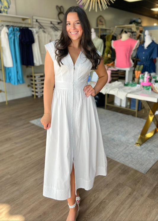 Caroline White Maxi