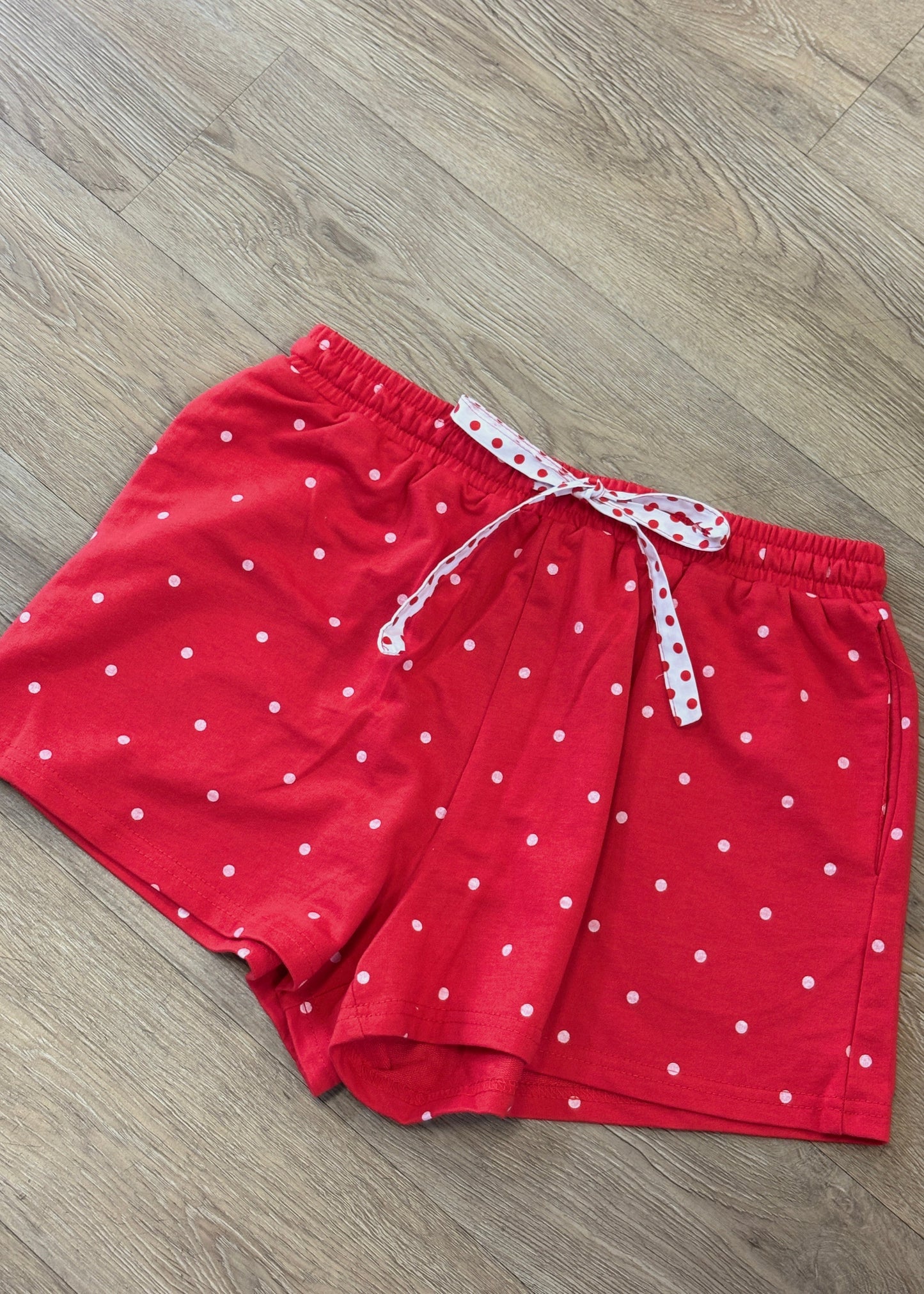 Patriotic Polka Dot Lounge Shorts