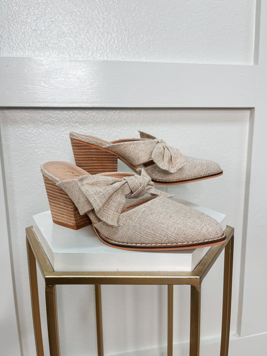 Kiere mule heel