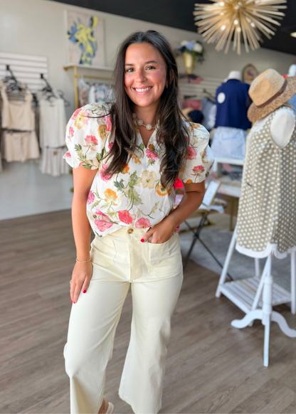 Blossom Floral Top