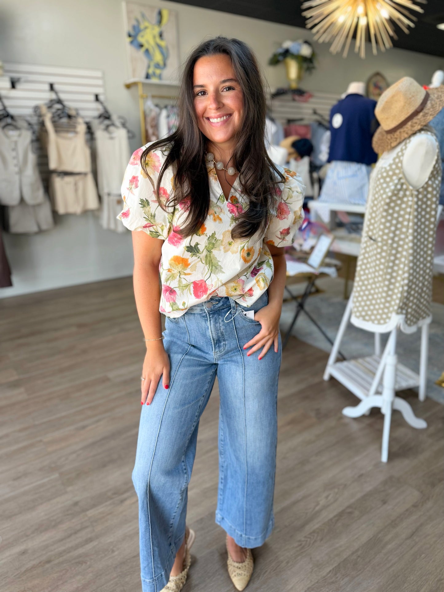 Blossom Floral Top