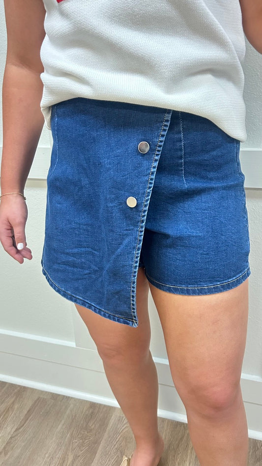 Birdie Denim Skort