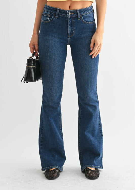Jess Jeans - Mid Rise Flare