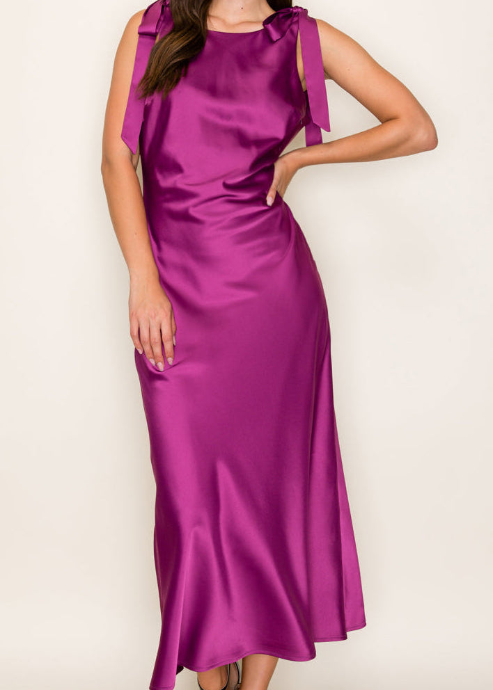 Wicked Dress - Eggplant