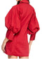 Remi Dress - Red Shirt Dress