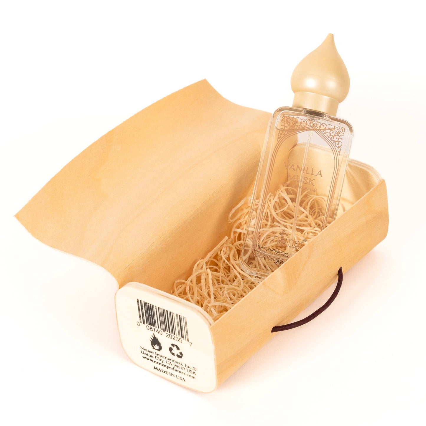 Vanilla Musk Perfume Bottle Box