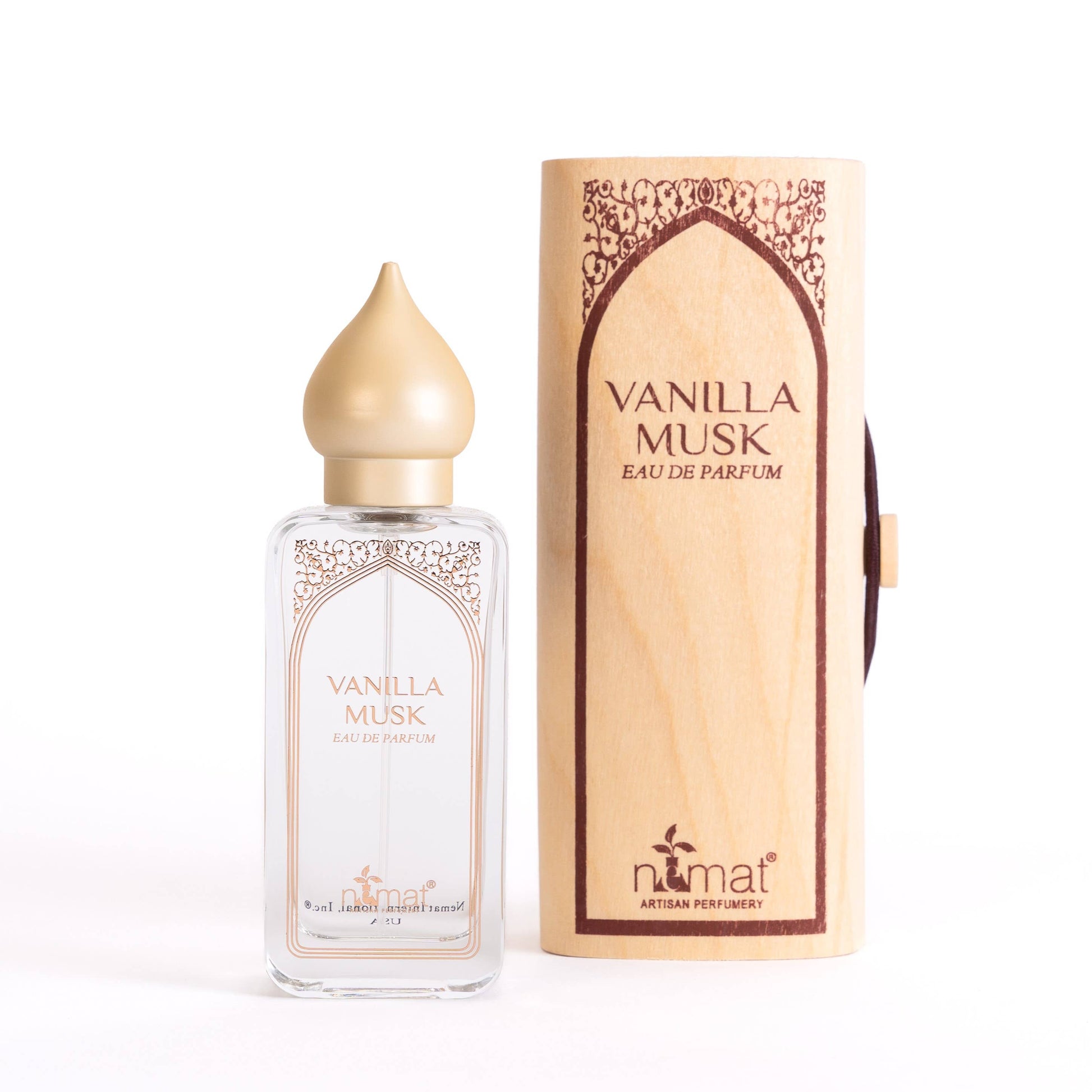 Vanilla Musk Perfume Bottle Box Set