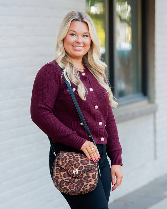 Sasha Handbag Spotted Saddle: Default