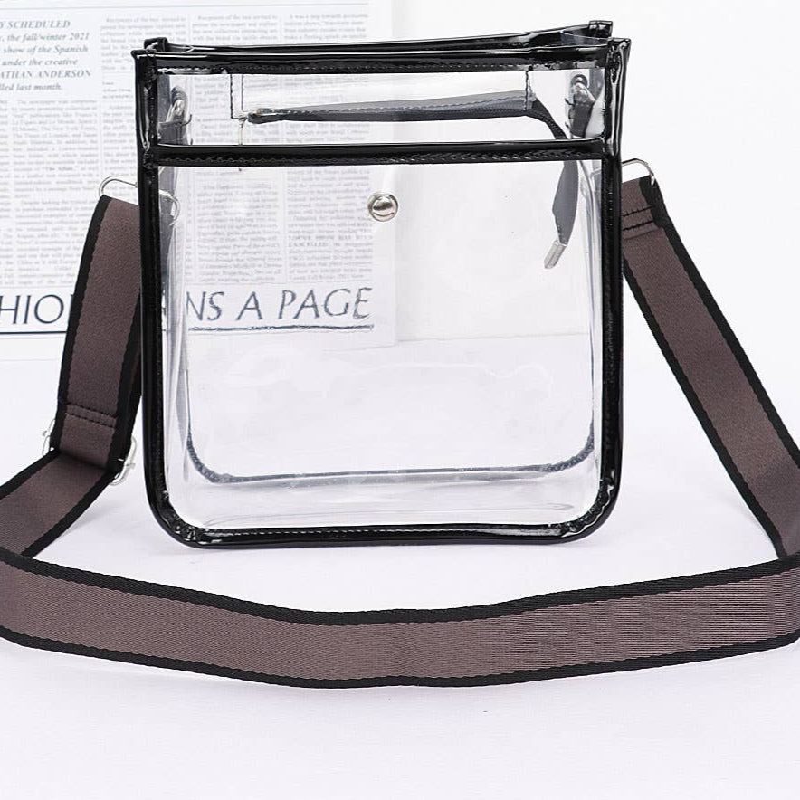 Kelli-Clear Mom Bag