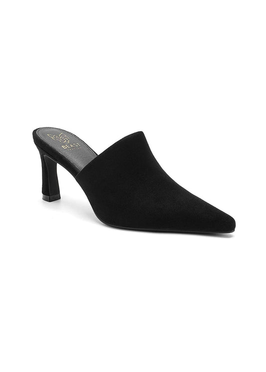 Abbie Mule - Blk Suede - ElleBoutiqueZachary