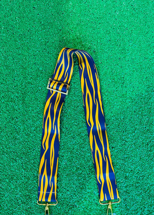 Tiger Stripe: Purple / Gold