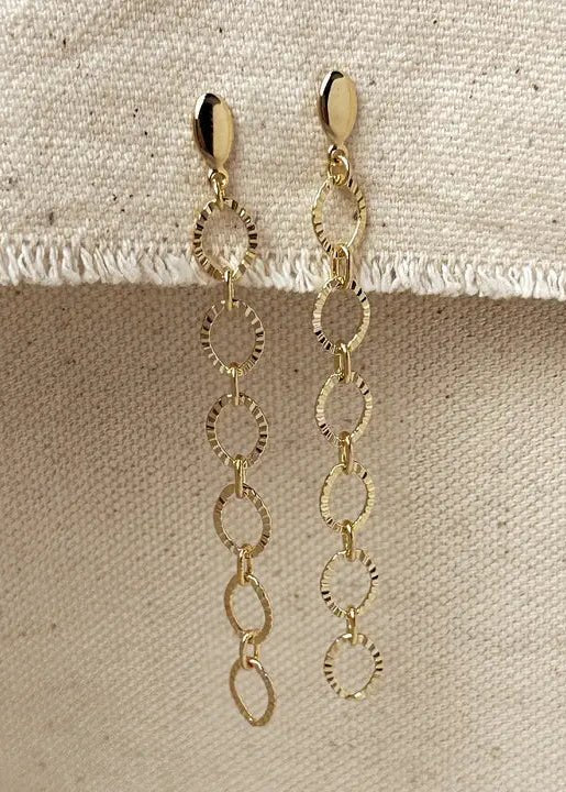 Blaire Chain Earrings - ElleBoutiqueZachary
