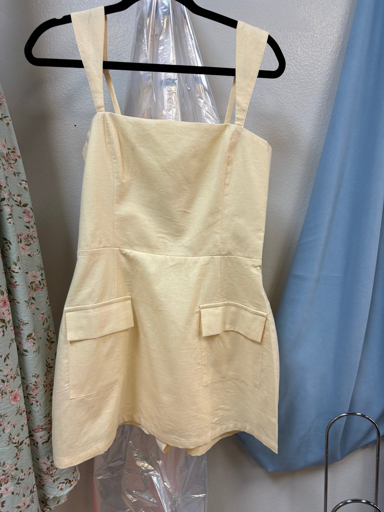 Buttercream Brunch Linen Romper - ElleBoutiqueZachary