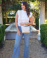 Brielle Bucket Bag Shimmer Champagne
