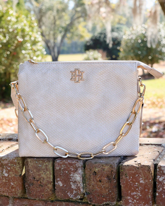 Ariana Crossbody Shimmer Champagne