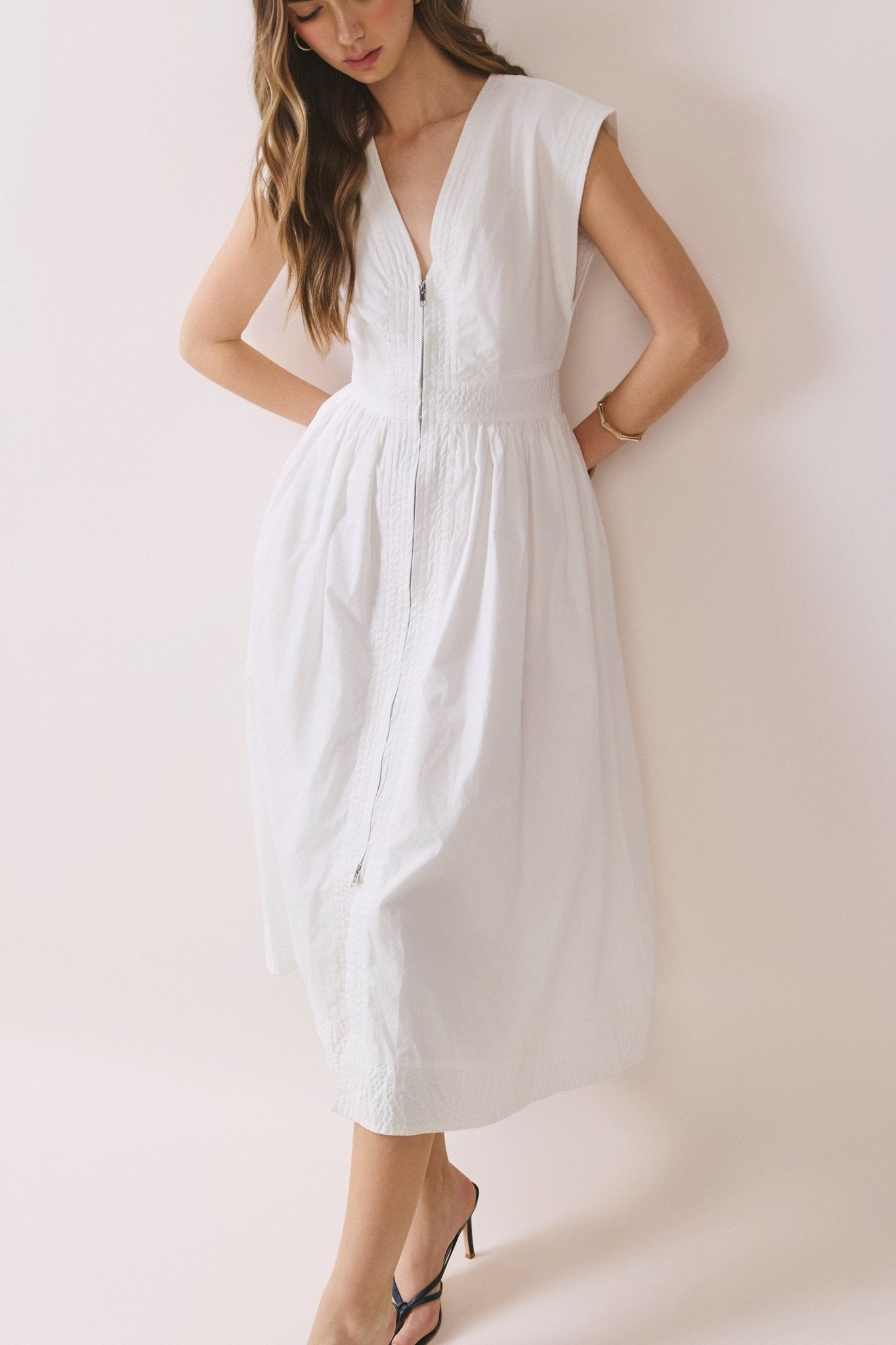 Caroline White Maxi - ElleBoutiqueZachary