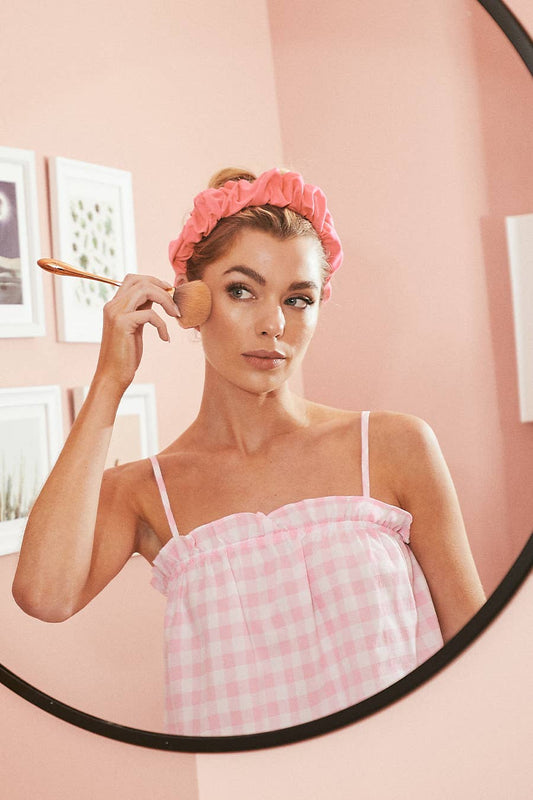 Gigi Pink Gingham Pajamas