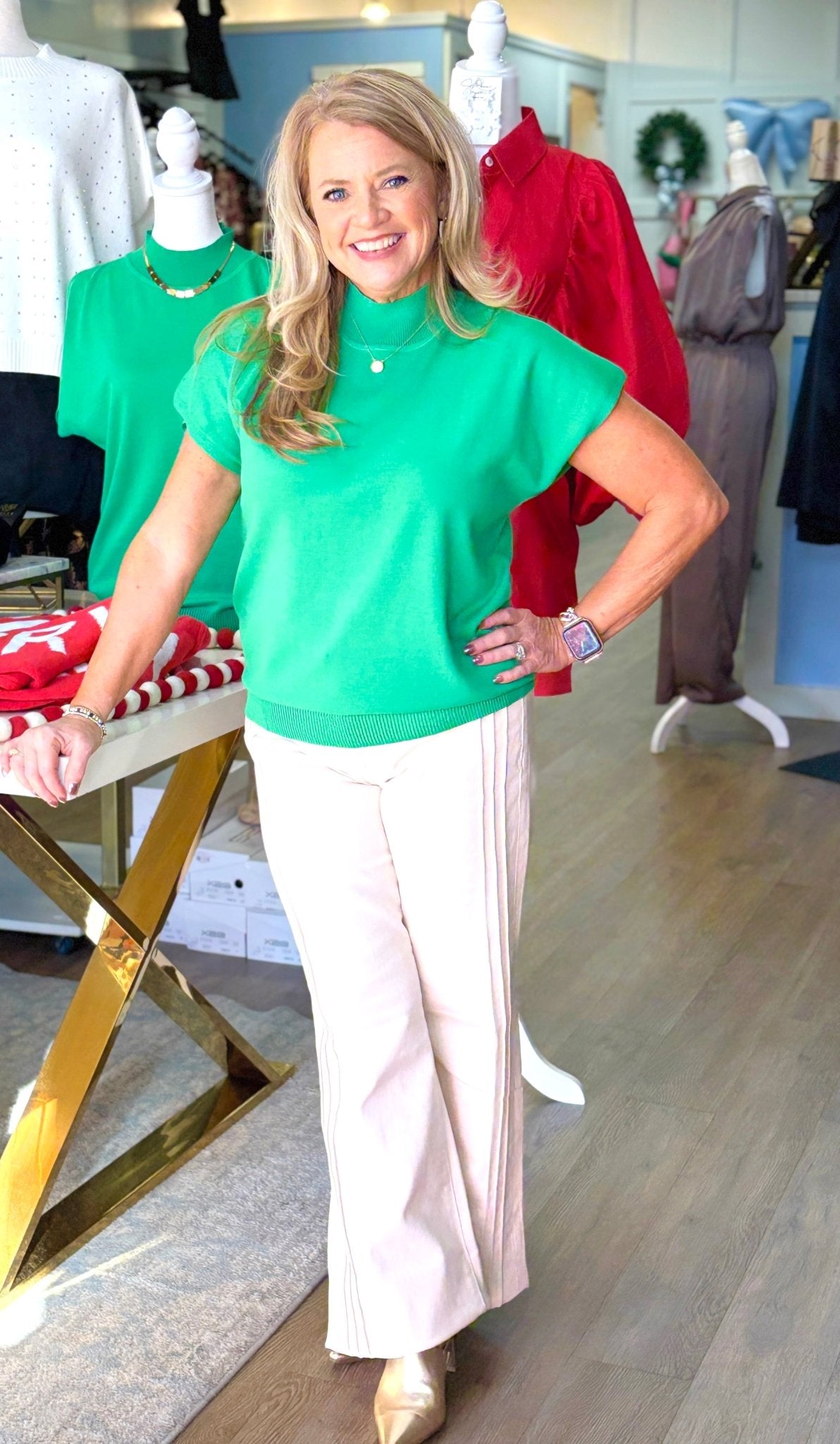 Cindy Jeans - Ecru - ElleBoutiqueZachary