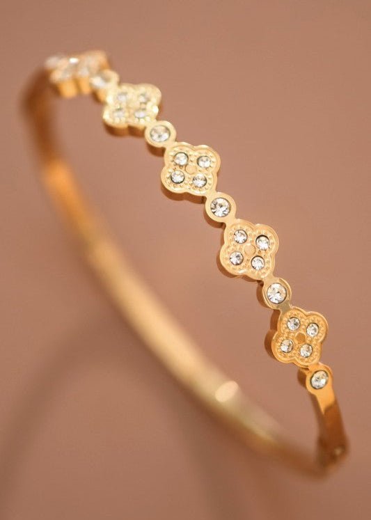 Clover Diamonds Bracelet - ElleBoutiqueZachary