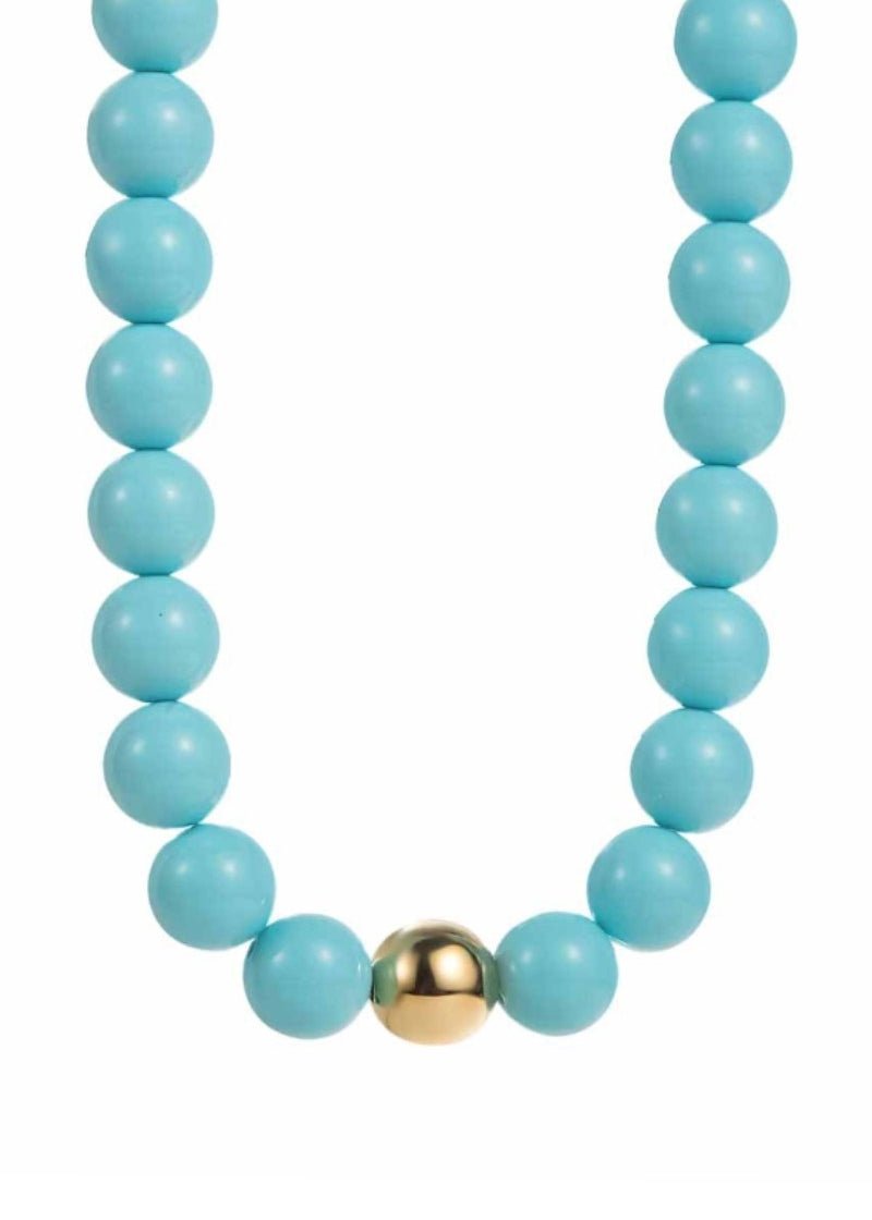 Coastal Glow Beaded Necklace - ElleBoutiqueZachary