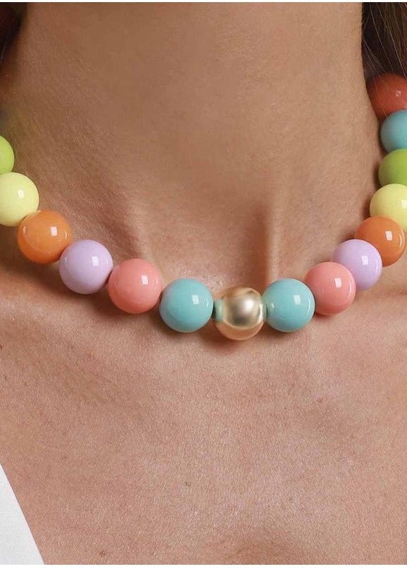 Confetti Kiss Beaded Necklace - ElleBoutiqueZachary