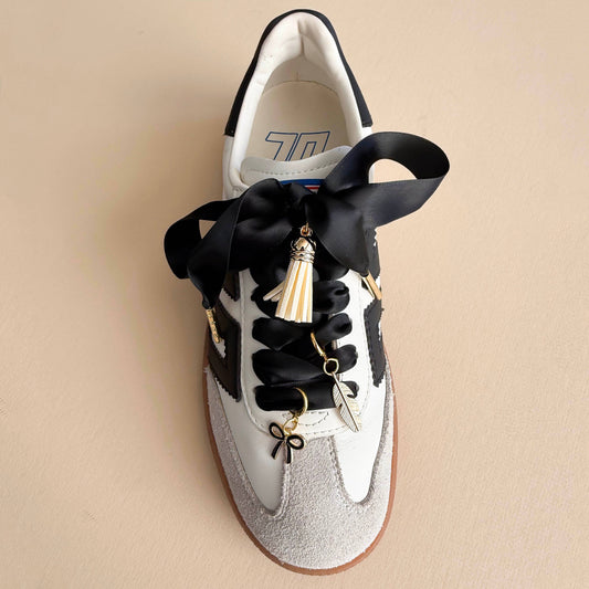 Black Satin Shoelace