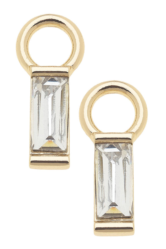 Crystal Huggie Charm