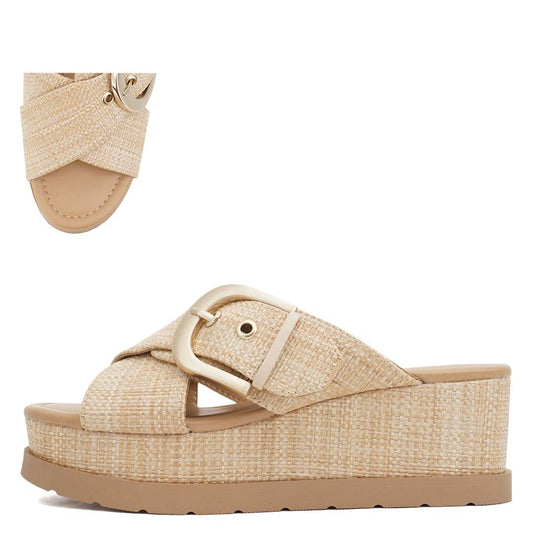 Marina Woven Wedge