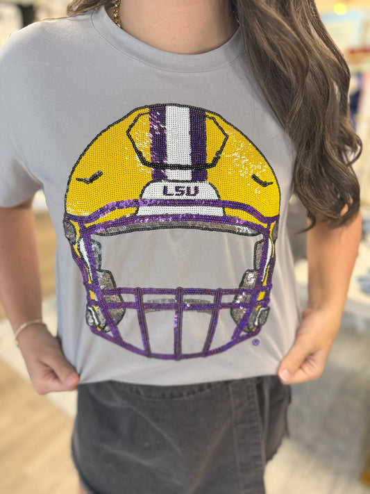 4th Down Sequin Tee