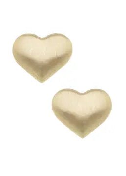 Icon Puffed Heart Studs - ElleBoutiqueZachary