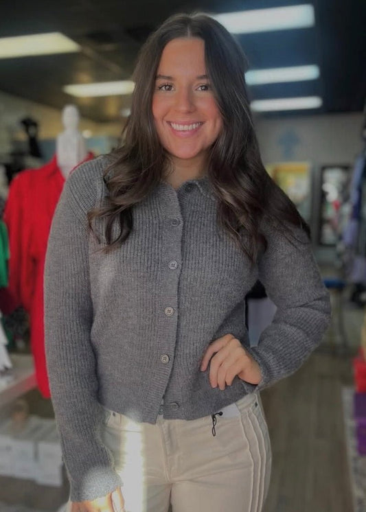 Janae Sweater - grey - ElleBoutiqueZachary