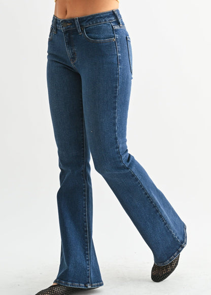 Jess Jeans - Mid Rise Flare - ElleBoutiqueZachary