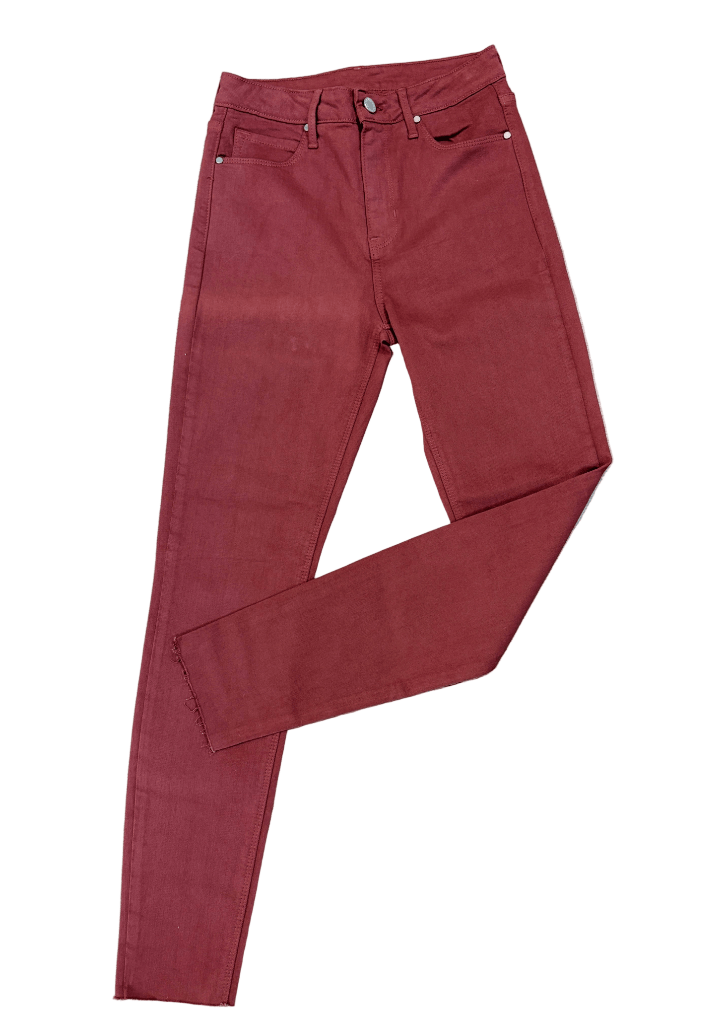 Maroon 5 Jeans - Maroon High Rise Straight Leg - ElleBoutiqueZachary