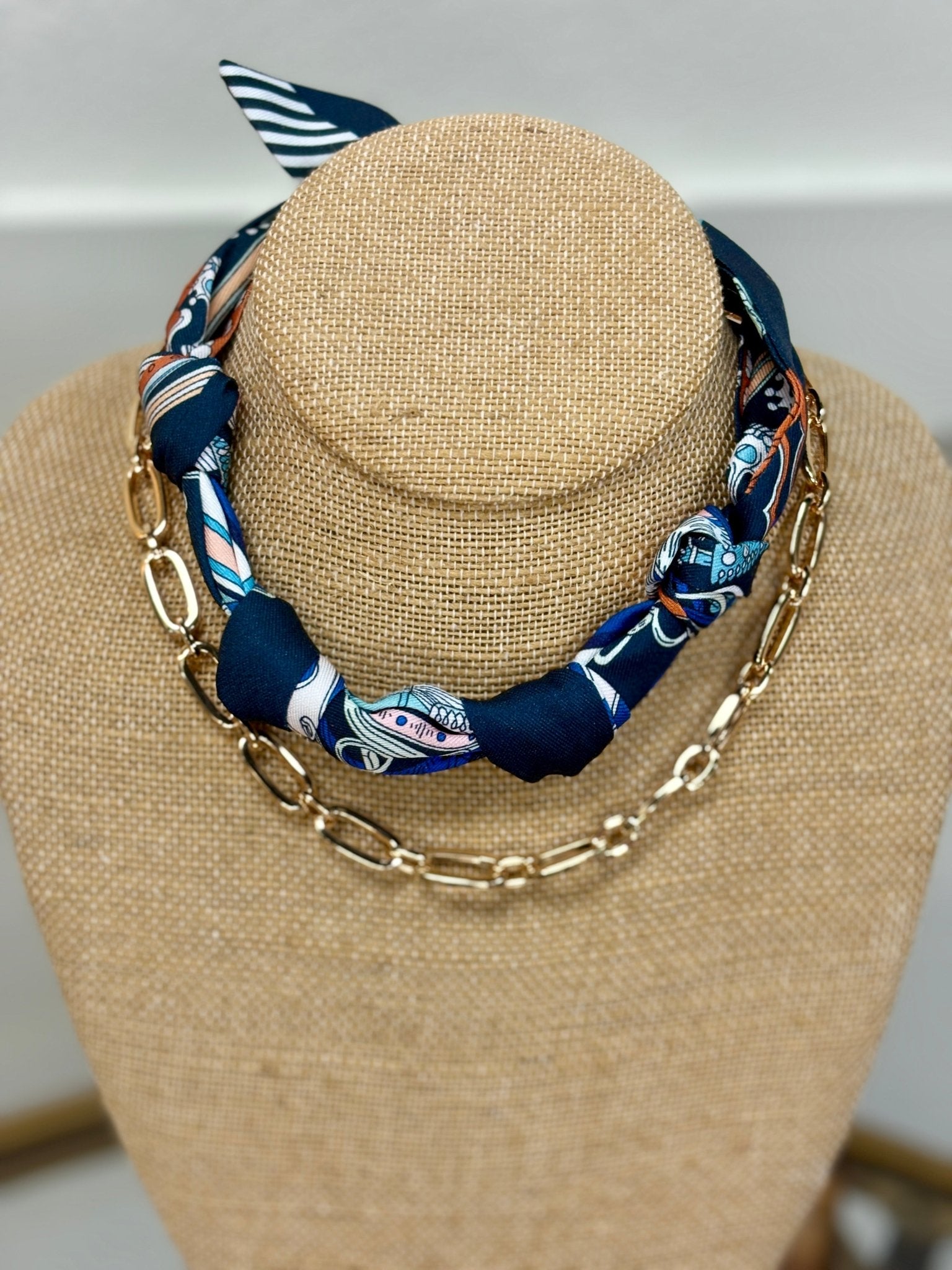 Mediterranean Nights Chain Necklace - ElleBoutiqueZachary