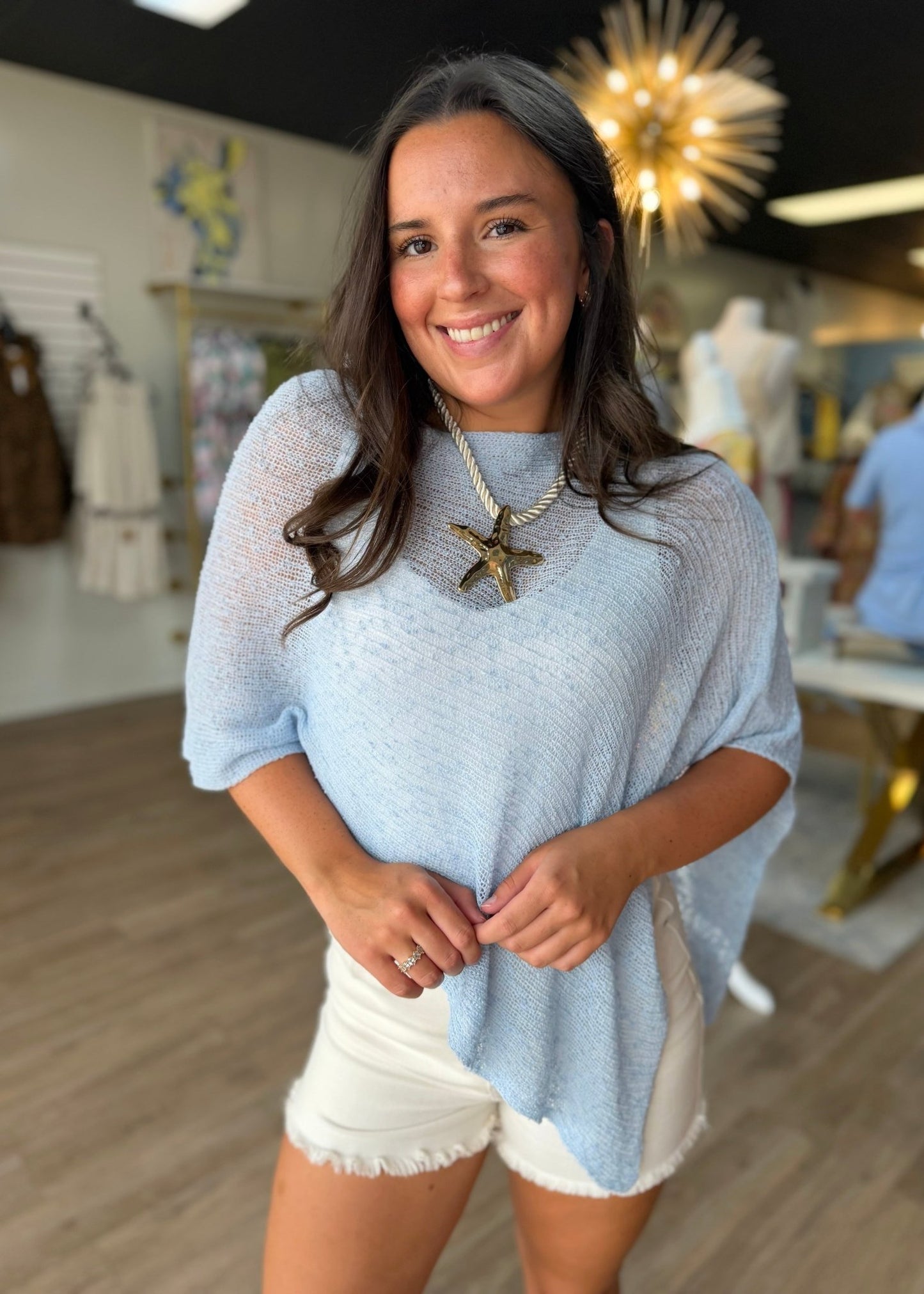 Ocean Breeze One-Shoulder Cover-Up - ElleBoutiqueZachary
