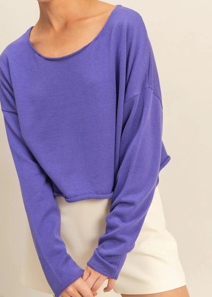 Daphne Sweater - Purple