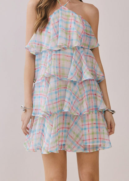 Pastel Dreams Tiered Ruffle Dress - ElleBoutiqueZachary