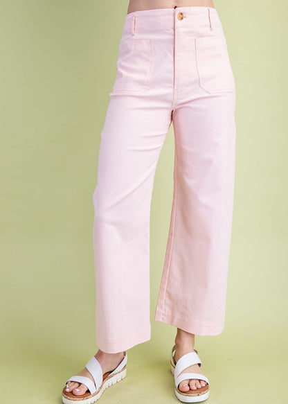 Pink Sands Cropped Pants - ElleBoutiqueZachary