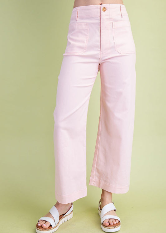 Pink Sands Cropped Pants - ElleBoutiqueZachary